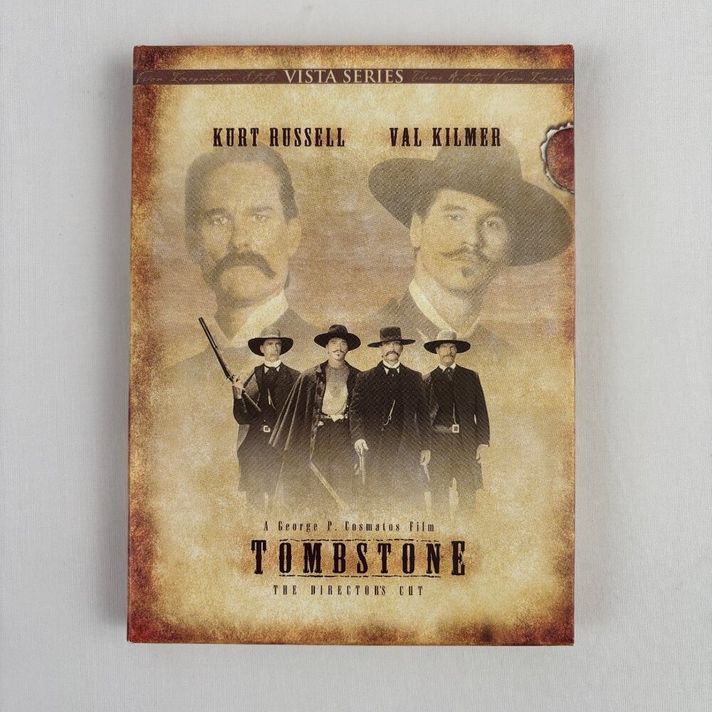 Tombstone The Director's Cut Vista Series DVD 2 Disc Set